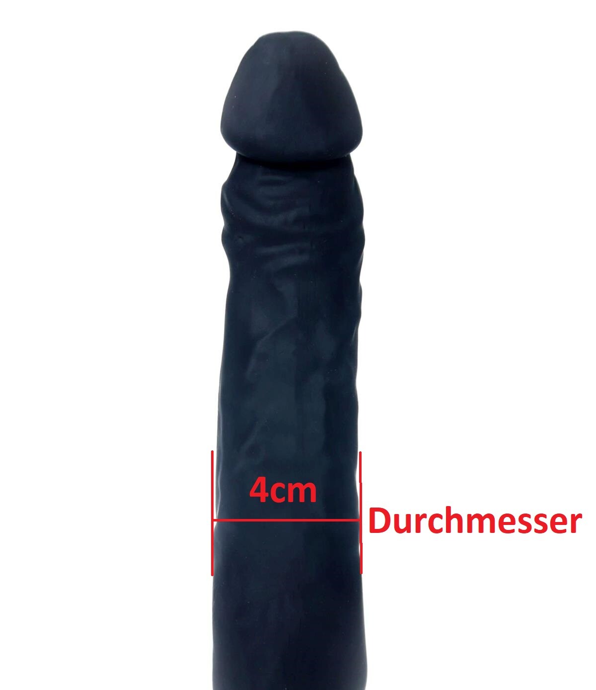 Sehr weicher TPE Vibrator Realistisch 22,5cm Lang Dildo Vagina Anal Sexspielzeug