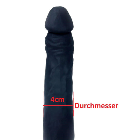 Sehr weicher TPE Vibrator Realistisch 22,5cm Lang Dildo Vagina Anal Sexspielzeug