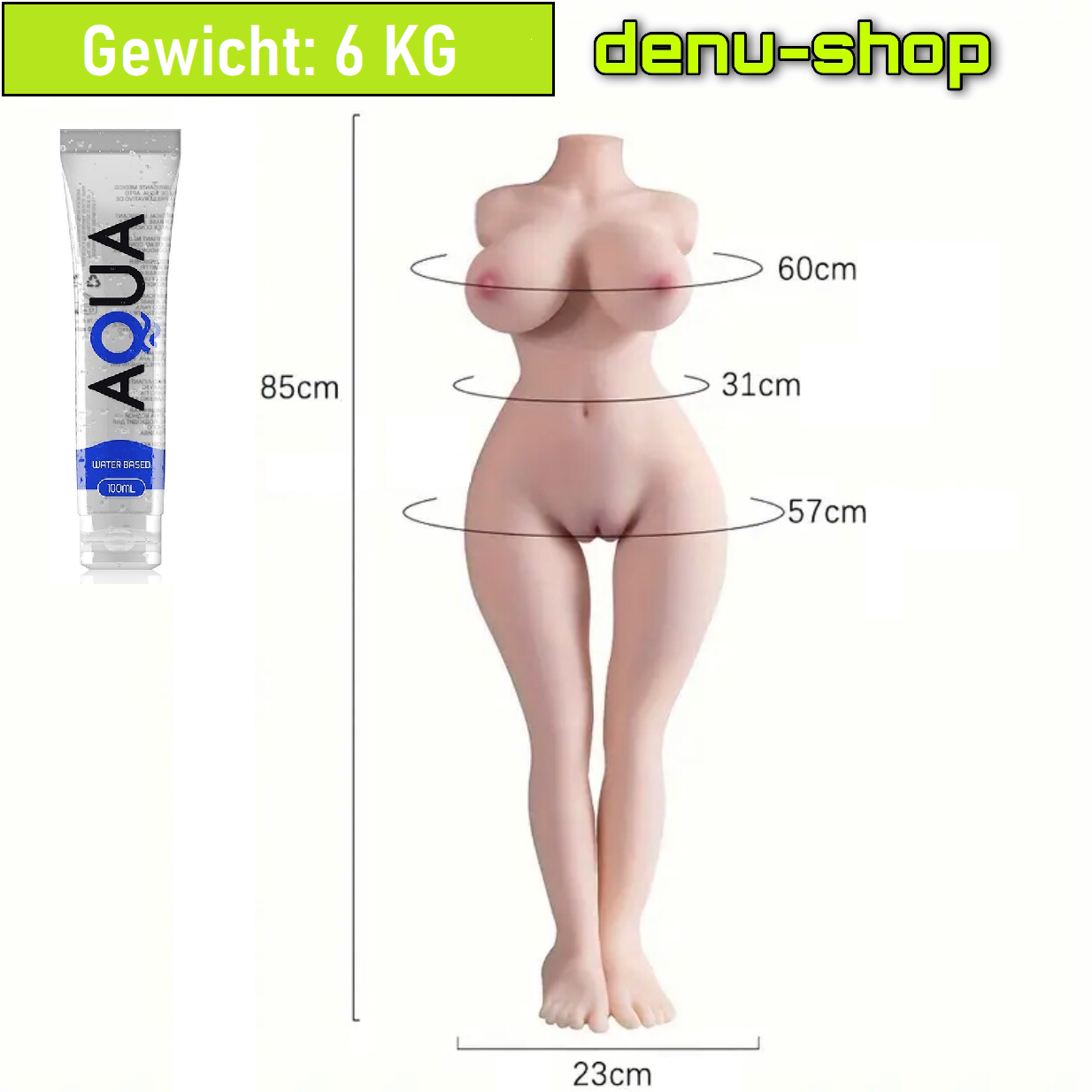 Sex Puppe Torso Taschenmuschi Masturbator Vagina Anal Sexspielzeuge Herren