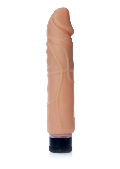 Weicher TPE Vibrator mit Adern Realistisch 22cm Dildo Vagina Anal Sexspielzeug