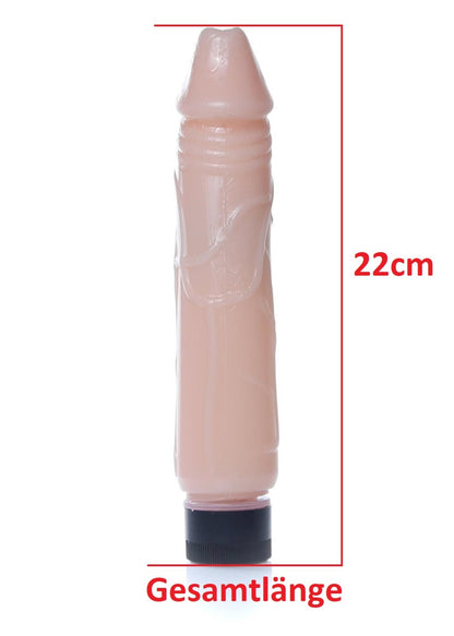 Jelly Vibrator mit Adern Weich und Realistisch Dildo 22cm Dildo Sexspielzeug TPE