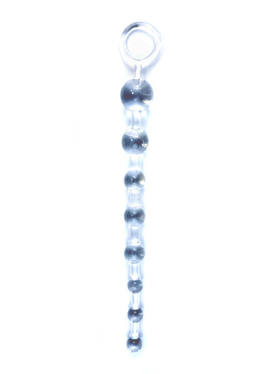 Anal Beads Transparent Analkugelstrang Anal Plug Sexspielzeug Lang Dildo Sex