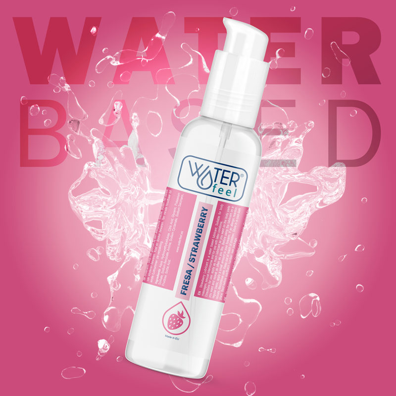 3in1 Gleitmittel Massage Oral Erdbeer Essbar Gel Wasserbasis Kondomverträglich