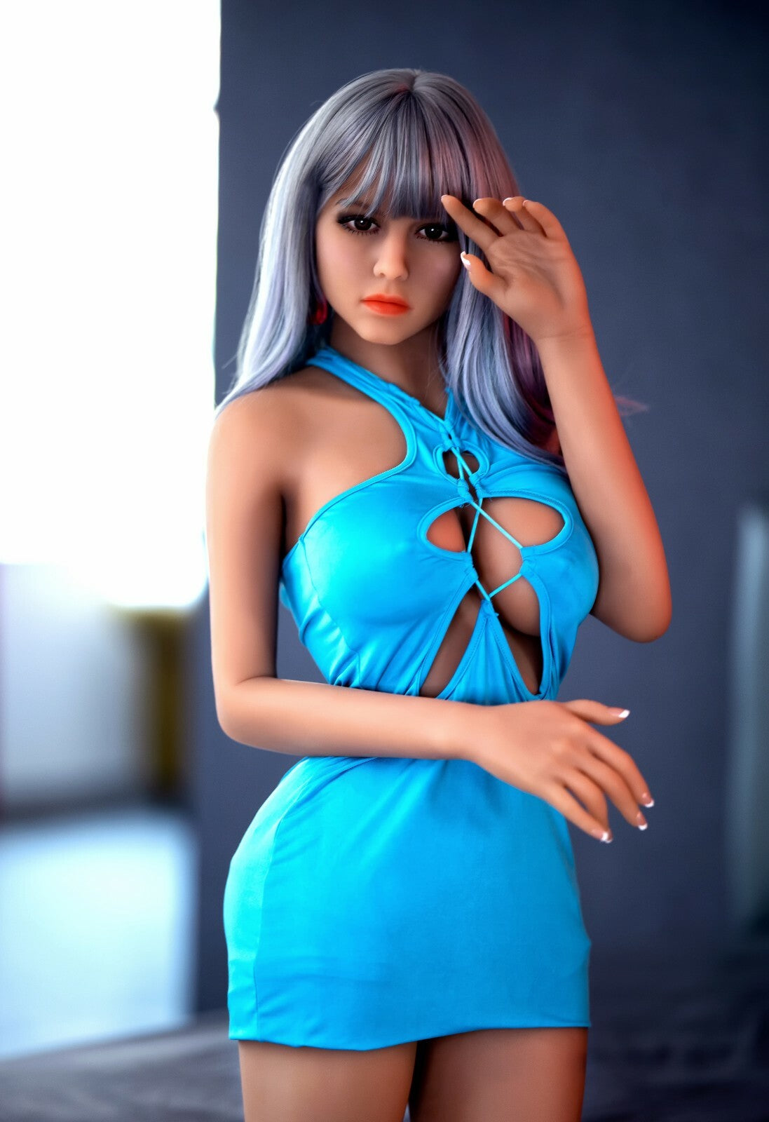 Sex Puppe Masturbator Taschenmuschi Real Doll Vagina 3-Loch Sexspielzeug 158cm