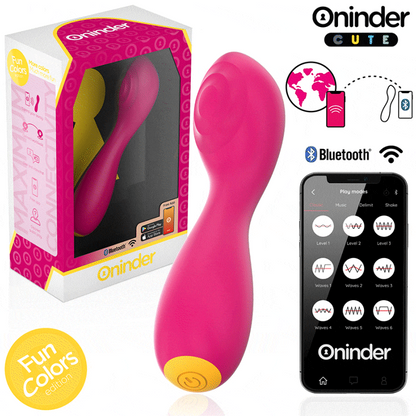 Vibrator Sexspielzeug für Frauen Oninder Cute mit App Klitoris Stimulation Paare
