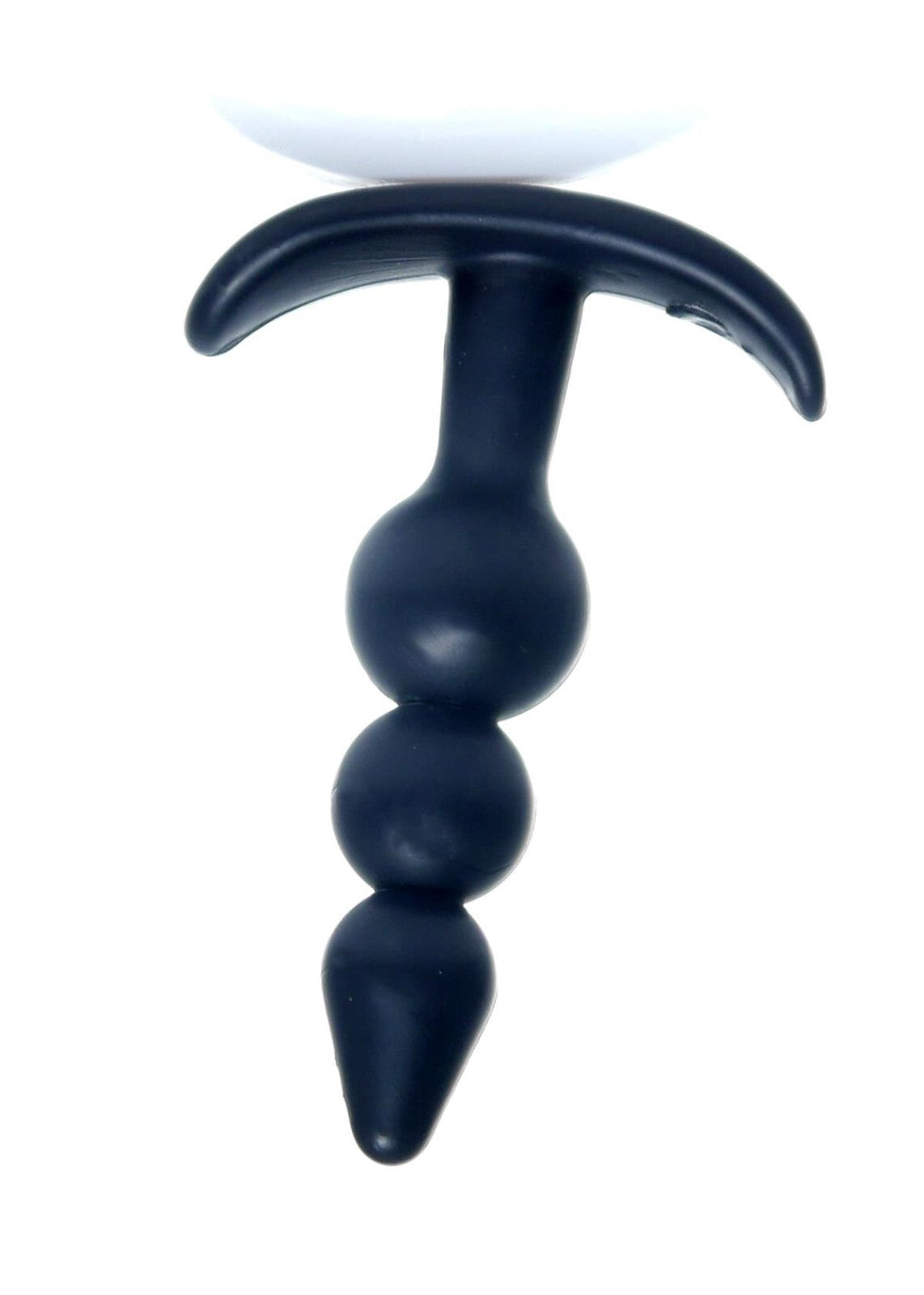 Analplug gerippt 9,5cm Lang Anal Stöpsel Dildo T-Plug Weich Sexspielzeug TPE