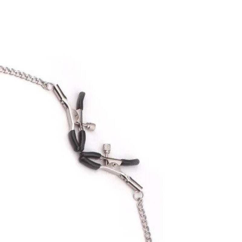Nippelklemmen mit Kette Nippelklammern Vaginaklemme BDSM SM Bondage Sexspielzeug