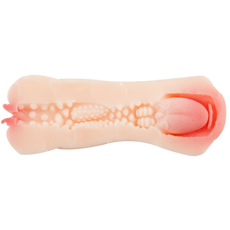 Taschenmuschi Masturbator 18cm Vagina & Mund Sexspielzeug für Männer Realistisch