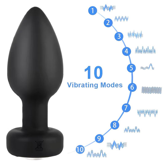 Anal Vibrator Plug Vibration Prostata Fernbedienung Sexspielzeug Silikon Toy