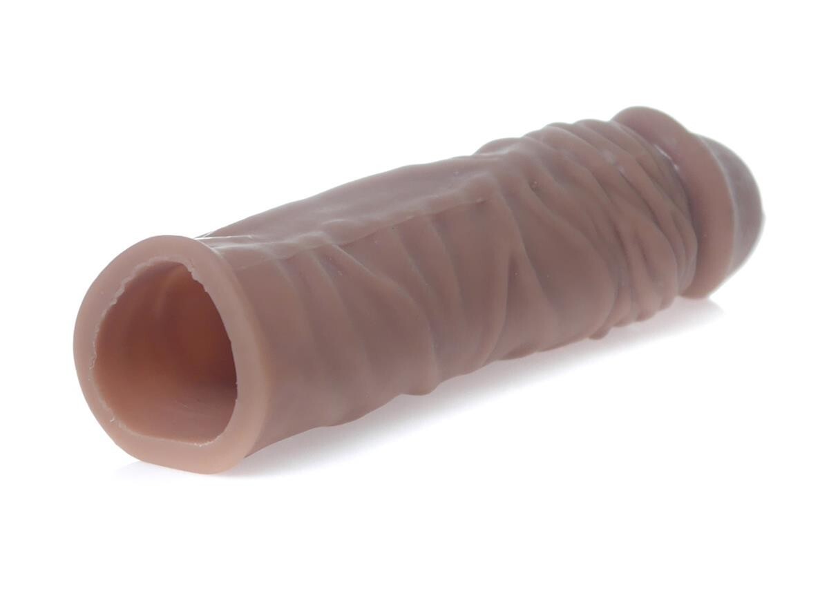 TPE Penishülle Cock Vergrößerung Sleeve Sexspielzeug Kondom Extender Extension
