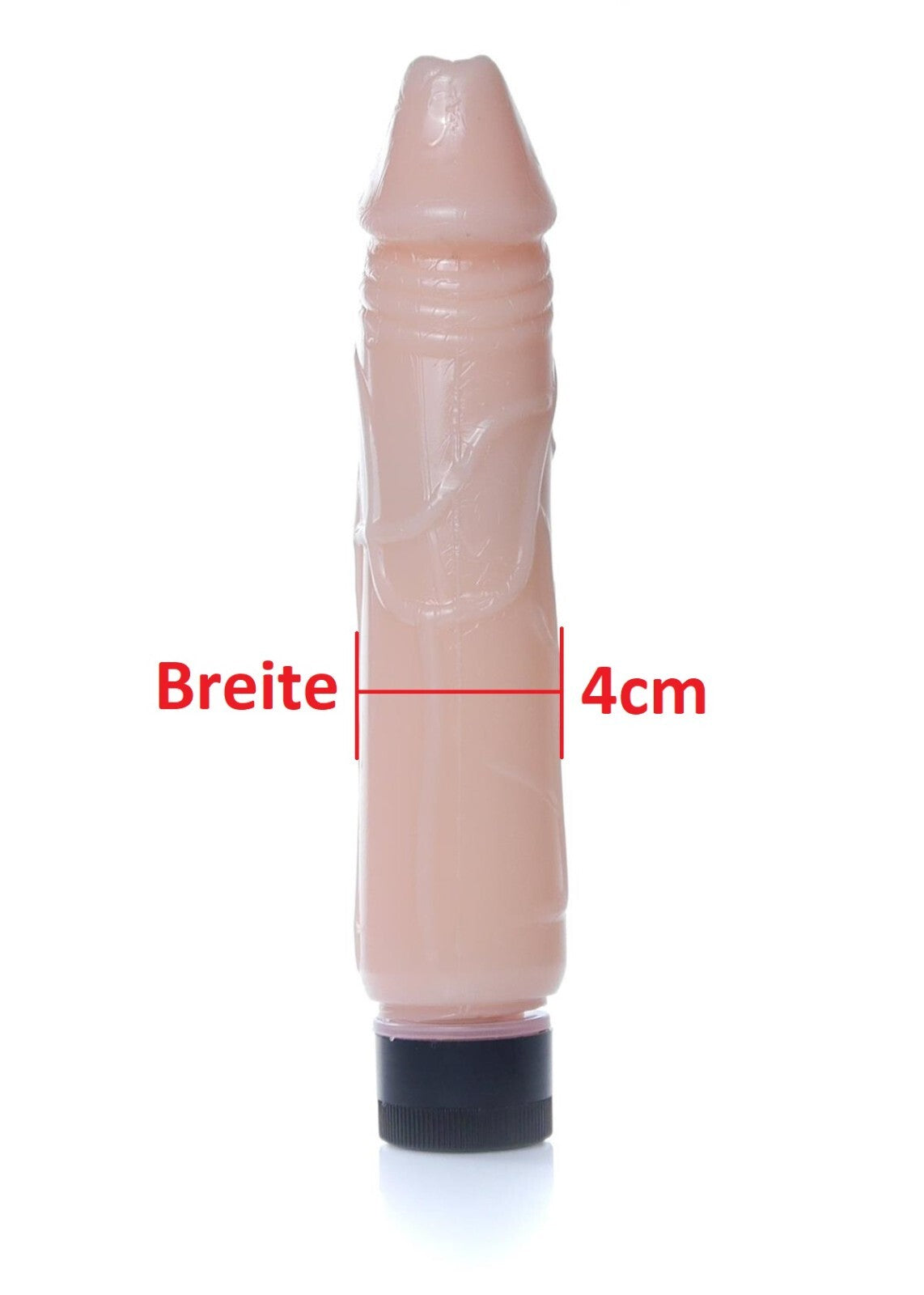 Jelly Vibrator mit Adern Weich und Realistisch Dildo 22cm Dildo Sexspielzeug TPE