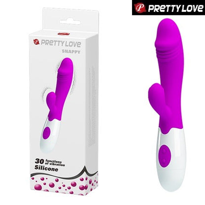 Pretty Love Hasenvibrator 30 Funktionen Sexspielzeug Dildo gerippte Spitze Anal