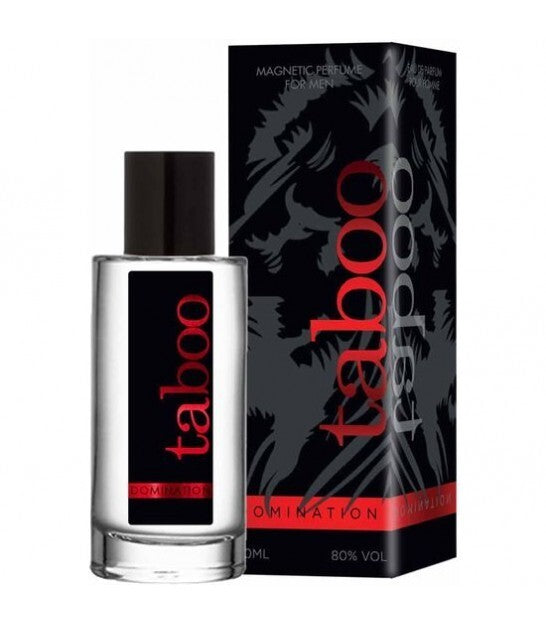 Duft für Herren Pheromone Bergamotte Zederholz Jasmin Ruf 50ml Taboo Domination