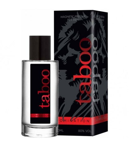 Duft für Herren Pheromone Bergamotte Zederholz Jasmin Ruf 50ml Taboo Domination