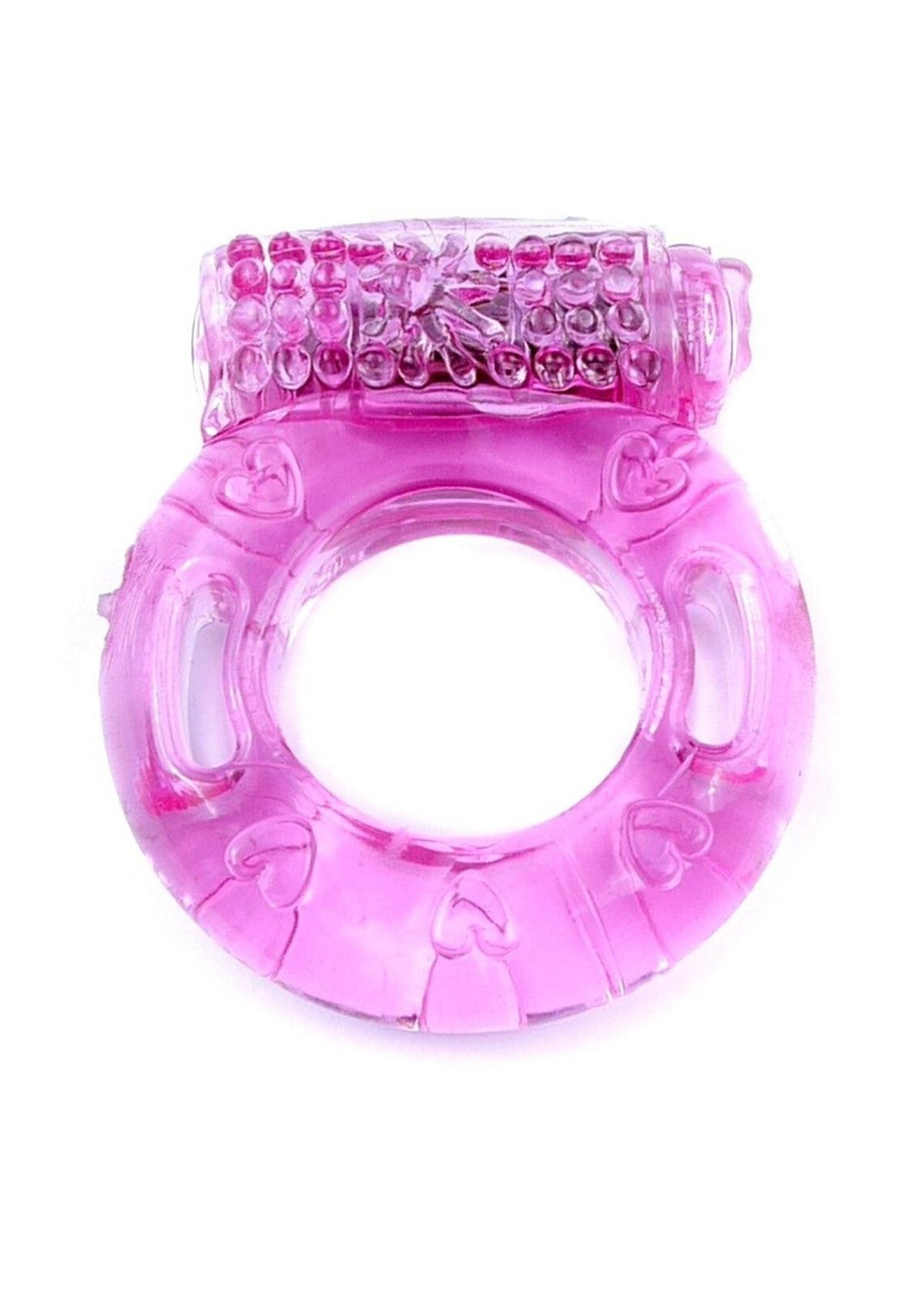 Penis Ring Silikon Cockring für starke Erektion mit Vibration Inkl. Batterien