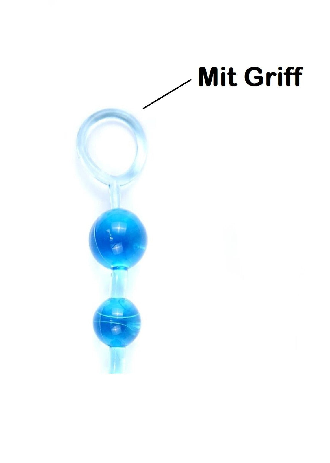 Anal Beads Analkugelstrang Anal Plug Sexspielzeug Lang mit Griff Dildo Sex Kugel