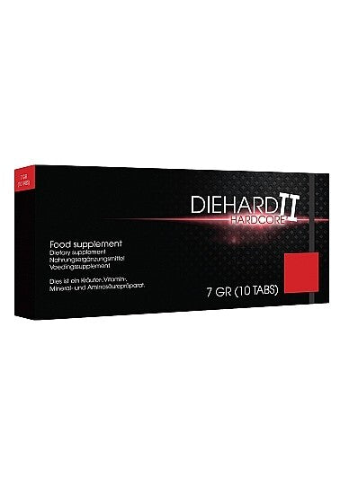 10 x Blaue Pillen Herbal 🔥 DieHard2 für Männer 🔥 Selen L-Arginin Ginseng