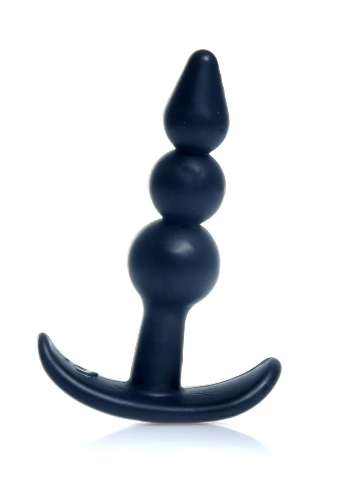 Analplug gerippt 9,5cm Lang Anal Stöpsel Dildo T-Plug Weich Sexspielzeug TPE