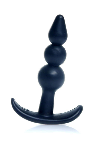 Analplug gerippt 9,5cm Lang Anal Stöpsel Dildo T-Plug Weich Sexspielzeug TPE