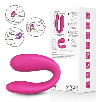 Paarvibrator Partner Vibrator Mini Sexspielzeug für Frauen Klitoris Vagina Penis