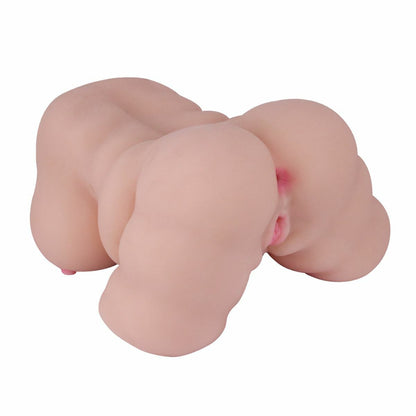 TPE Sexpuppe Masturbator Fett Chubby Torso Taschenmuschi 4kg Vagina Anal Brüste