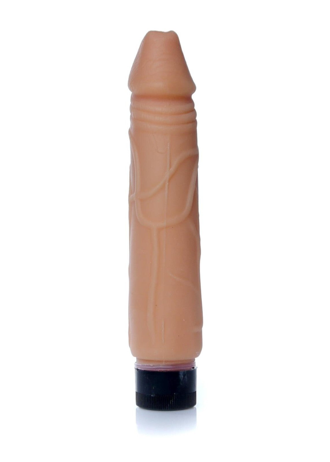 Weicher TPE Vibrator mit Adern Realistisch 22cm Dildo Vagina Anal Sexspielzeug