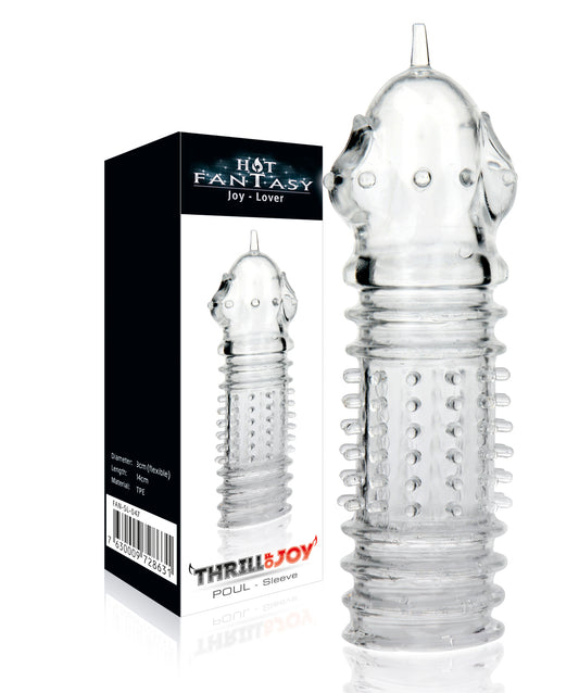 HOT FANTASY Penishülle Penis Sleeve Penisverlängerung Penismanschetten Penis Hülle Type 4