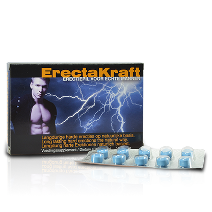 10 x Blaue Pillen Herbal 🔥 ErectaKraft für Männer 🔥 Ginkgo Biloba L-Arginin Muira Puama