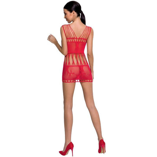 PASSION - WOMAN BS090 ROTER BODYSTOCKING, EINE GRÖSSE