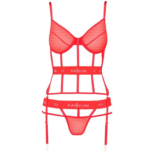 PASSION - KYOUKA KORSETT ROT S/M