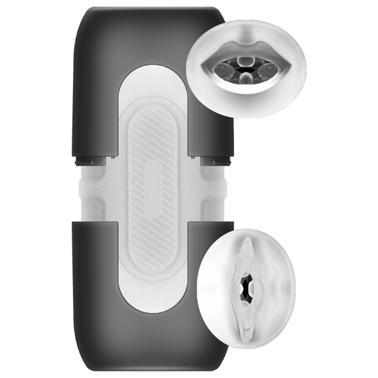 Jamyjob Turbo Doppel-Masturbator - Dual-Stimulation Sextoy