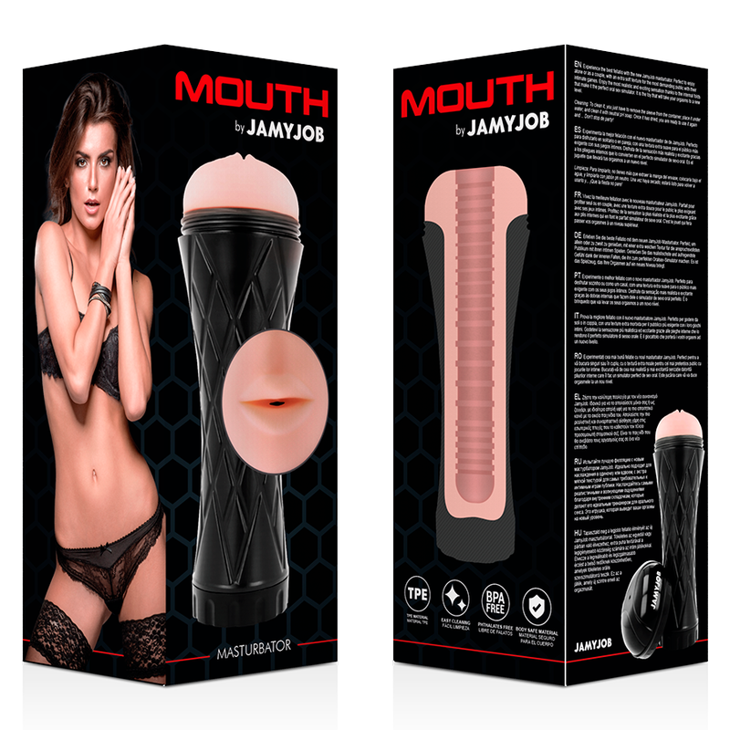 Jamyjob Mund-Masturbator - Realistisches Oral-Sextoy