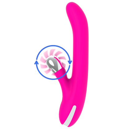 DIVERSIA Bunny Rotation Vibrator 24 cm – G-Punkt & Klitoris