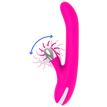 DIVERSIA Bunny Rotation Vibrator 24 cm – G-Punkt & Klitoris