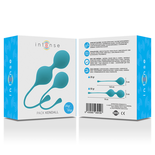 INTENSE - KEGEL BALLS PACK KENDALL BLAU