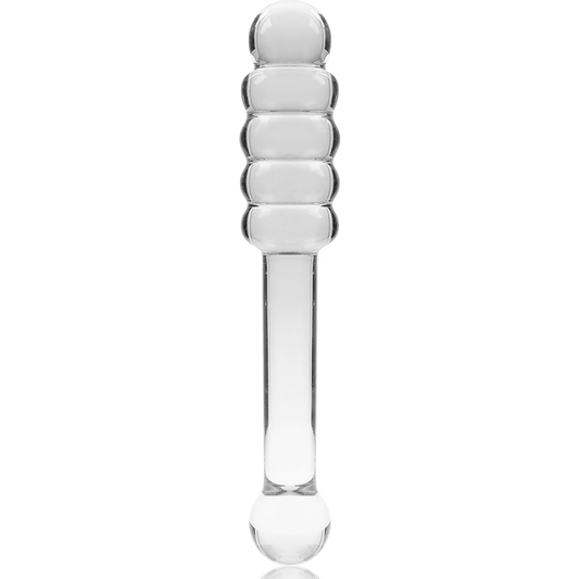 NEBULA SERIES BY IBIZA - MODELL 20 DILDO BOROSILIKATGLAS KLAR 20.5 CM -O- 3 CM