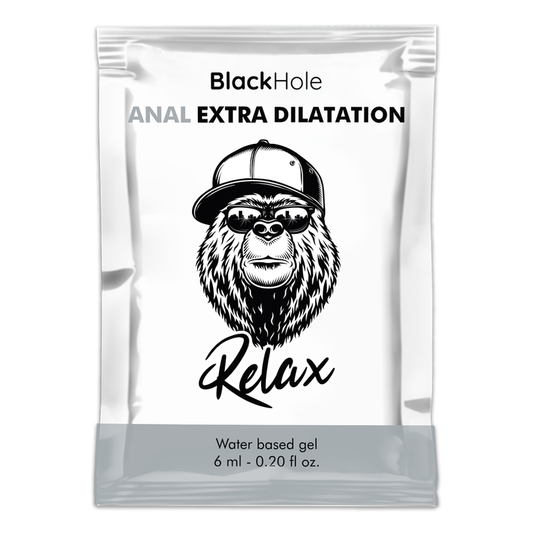 BLACK HOLE - WASSERBASIERTES GEL EXTRA DILATATION 6 ML EINZELDOSIS