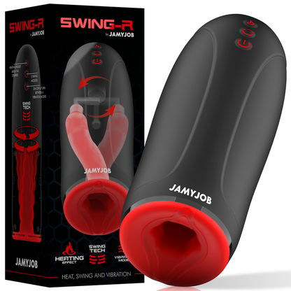 JamyJob Swing-R Heizeffekt, Swing Tech und Vibrations-Masturbator
