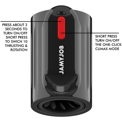 Automatischer Masturbator - Elektrischer Masturbator mit 10 Modi & Turbo