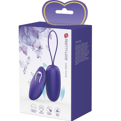 Pretty Love Selkie Youth Mini Vibrierendes Ei mit Fernbedienung - Violett