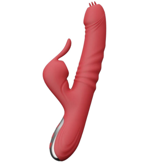 ARMONY - SUCK VIBRATOR & SAUGER MIT STIMULIERENDER ZUNGE BURGUND