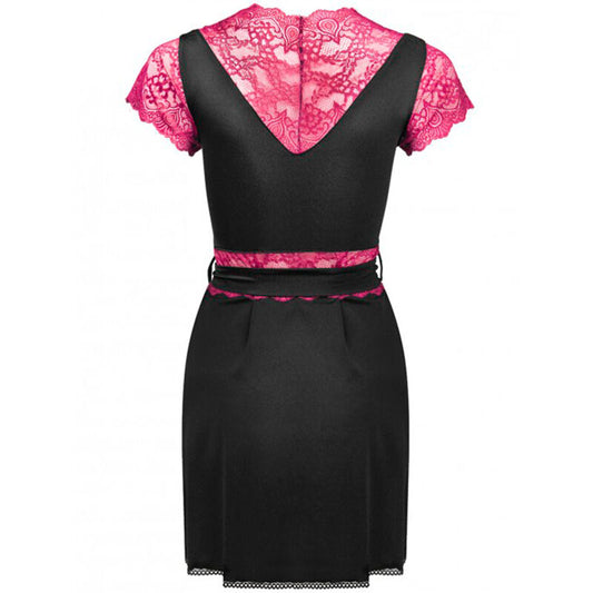 LIVCO CORSETTI FASHION - KUMIKO LC 90428 KLEID + HÖSCHE SCHWARZ L/XL