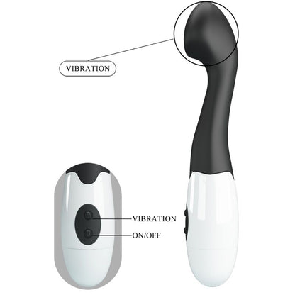 PRETTY LOVE - CHARLES G-SPOT VIBRATOR 30 MODI SCHWARZ