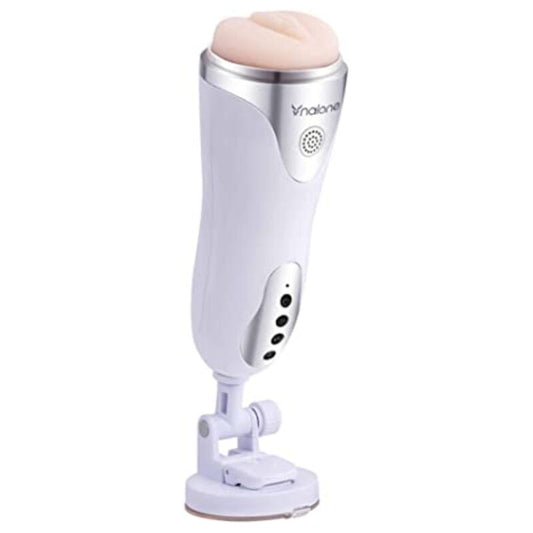 NALONE - MAGICIAN MASTURBATOR MIT VIBRATION WEISS