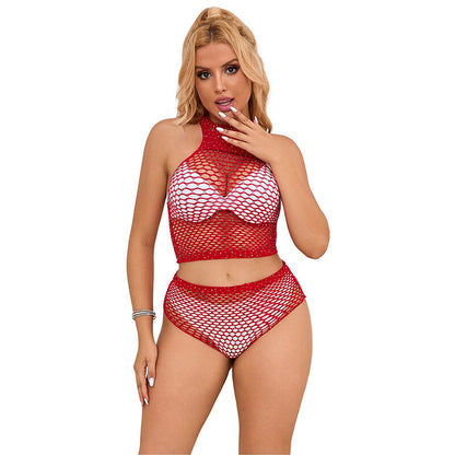 SUBBLIME - 952402 NETZSET MIT ROSA DIAMANTEN EINE GRÖSSE