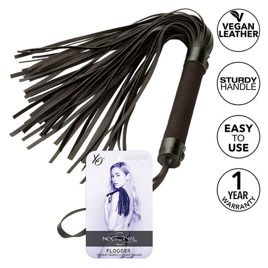 CALEXOTICS - NOCTURNAL FLOGGER LEDER SCHWARZ