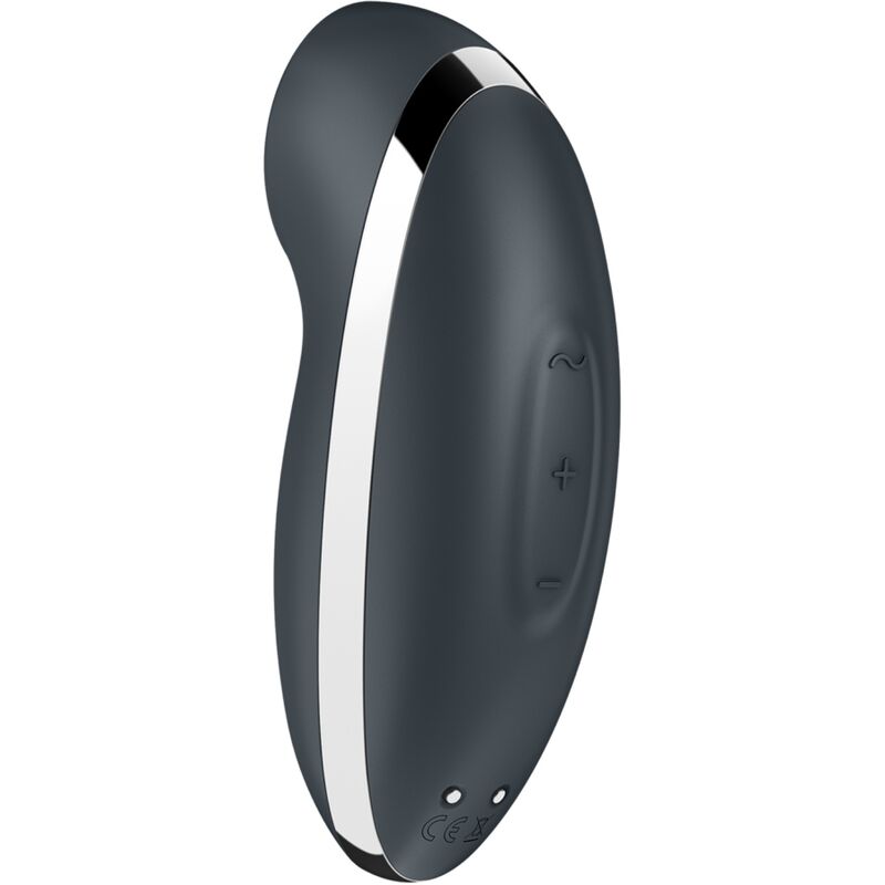 SATISFYER - TAP & CLIMAX 2 VIBRATOR & STIMULATOR GRAU