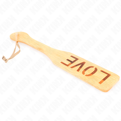 KINK - BAMBUSPALETTE WORT LIEBE 32 X 5,5 CM