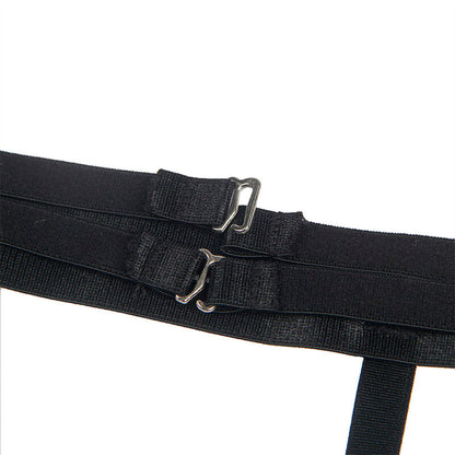 SUBBLIME - 954154 BODY MIT STRUMPFGÜRTEL SCHWARZ L/XL