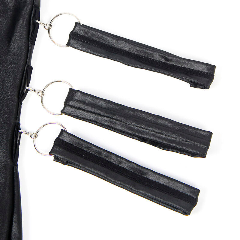 SUBBLIME - 954413 BONDAGE-BODY AUS LEDER SCHWARZ L/XL